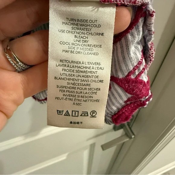 Pilcro-Anthropologie Whitney Trapeze Button Down Embroidered Shirt - Picture 11 of 12